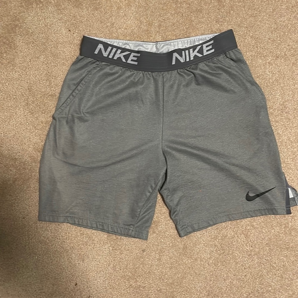 Nike Dri-Fit shorts, 5” inseam and in great condition.